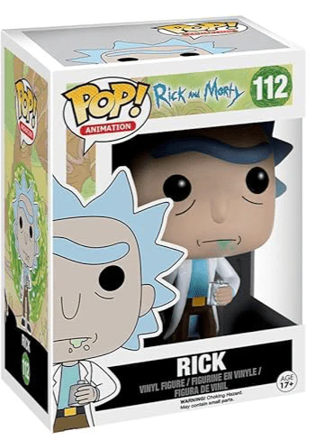 Funko POP Animation: Rick & Morty - 112 Rick Action Figure