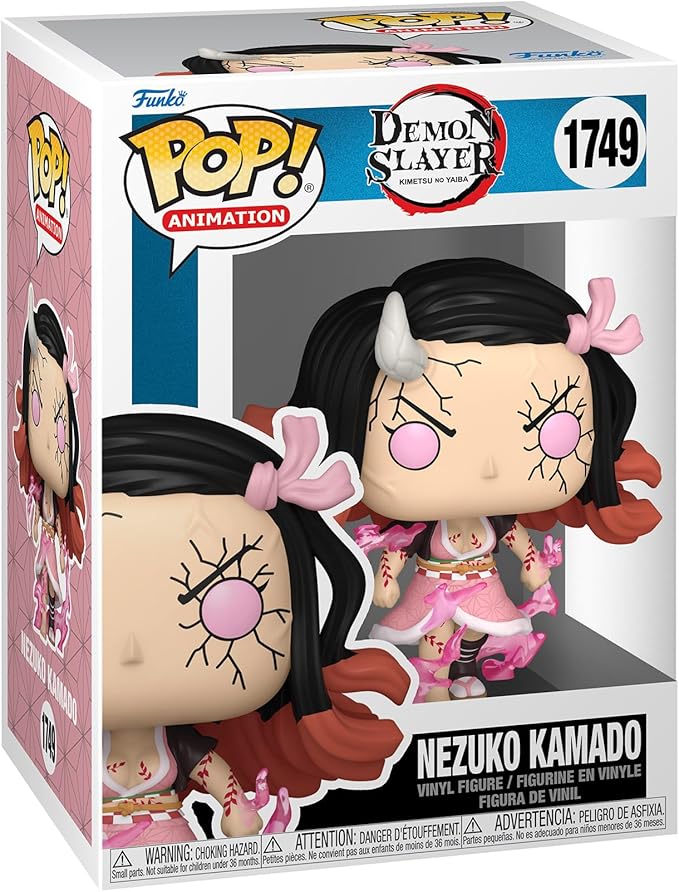 Funko POP Animation: DS - 1749 Nezuko Kamado - (Demon Form) - Demon Slayer - Collectable Vinyl Figure