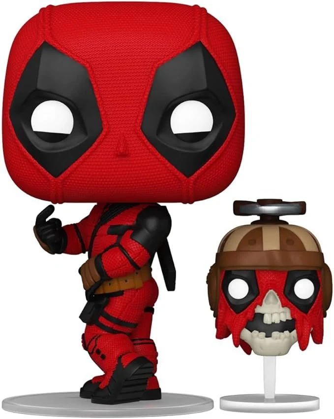 Funko POP! & Buddy: 1400 Deadpool & Wolverine - Deadpool with Headpool - Collectable Vinyl Figure - Image 2