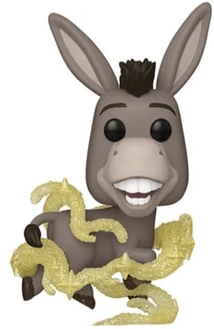 Funko Pop Shrek + Protector: 1598 Donkey -DreamWorks 30th Anniversary Pop! Movies Vinyl Figure - Image 2