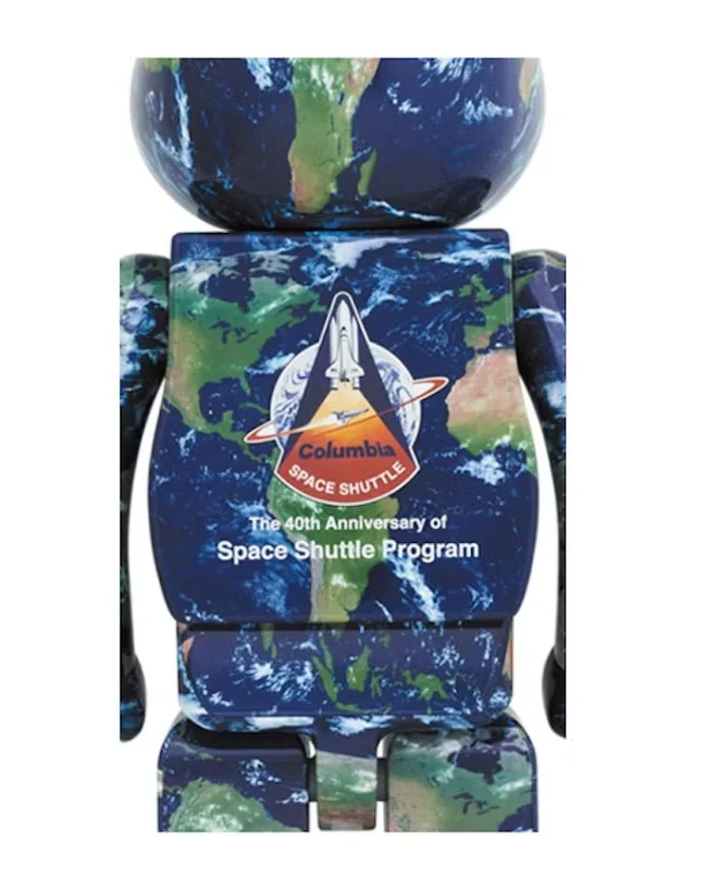 earth bearbrick 400% - Image 2