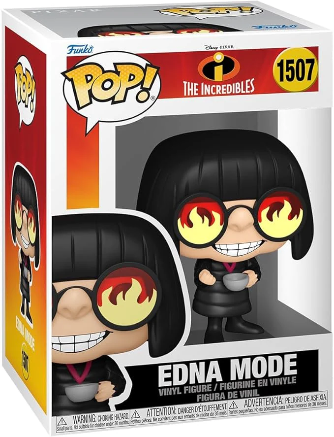 Funko POP Disney: Incredibles 20th Anniversary - 1507 Edna Mode - Collectable Vinyl Figure