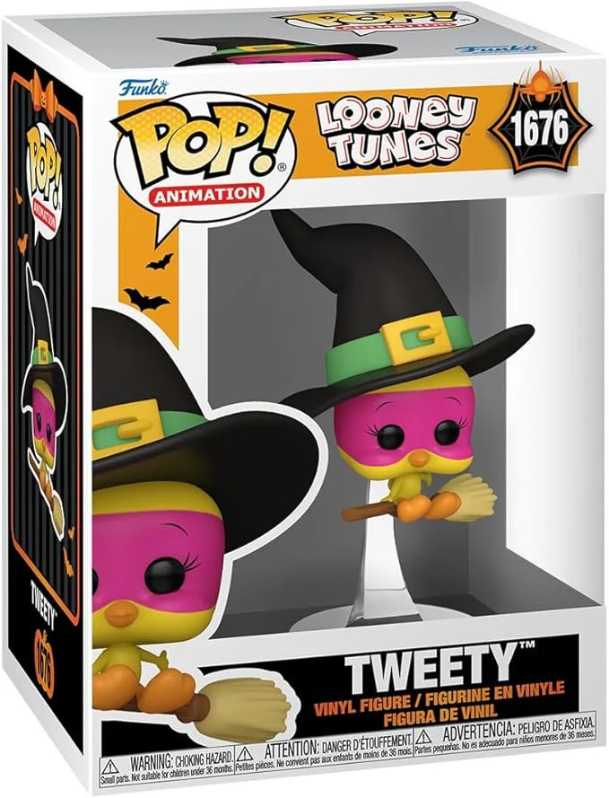 Funko POP! Animation: 1676 Tweety Bird - (Witch) - Looney Tunes - Collectable Vinyl Figure