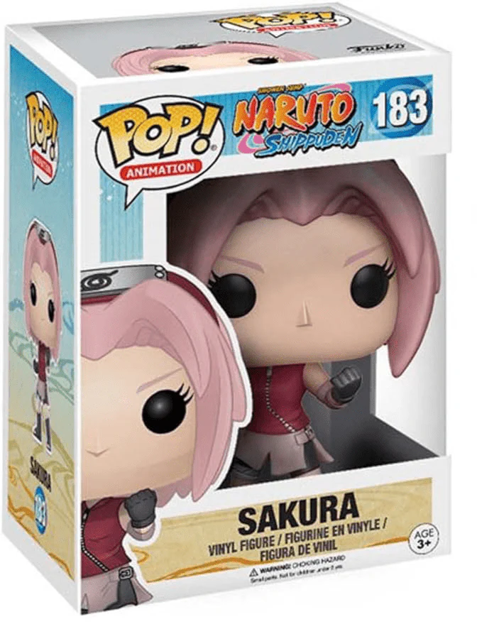 Funko POP Anime: Naruto Shippuden 183 Sakura Toy Figure