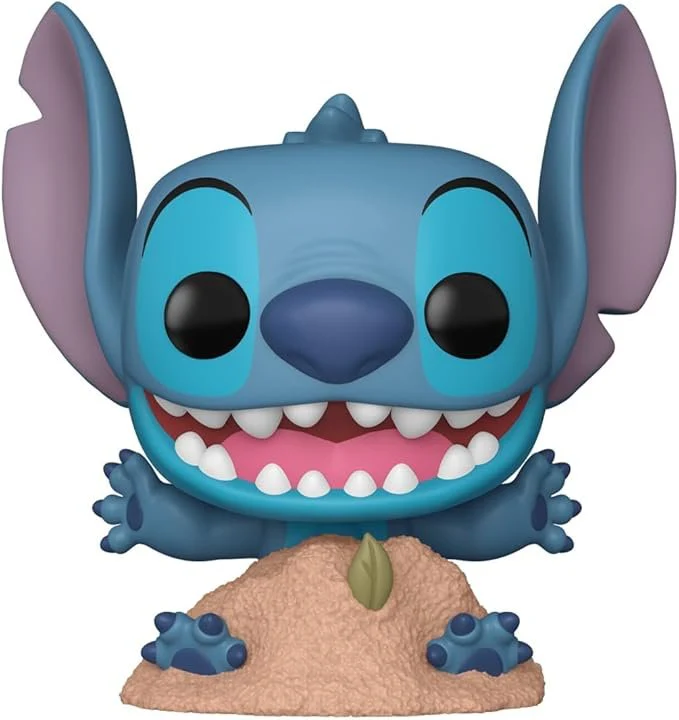 Funko Pop Disney: Lilo and Stitch - 1566 Stitch in Sand - Collectable Vinyl Figure - Image 2