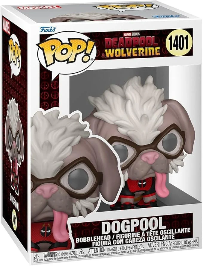 Funko POP! Marvel: Deadpool & Wolverine -1401 Dogpool - Collectable Vinyl Figure