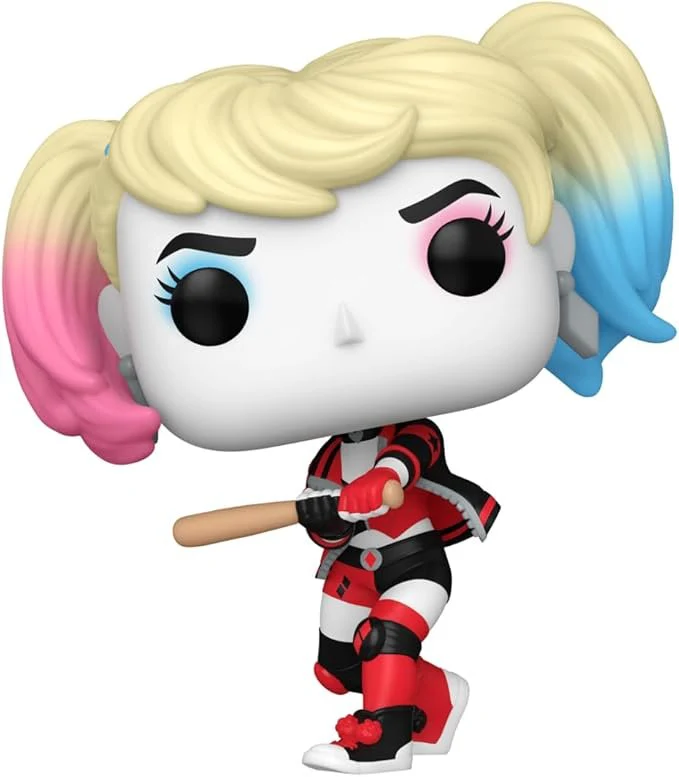 Funko POP! Heroes: DC - 451 Harley Quinn with Bat - DC Comics - Collectable Vinyl Figure - Image 2