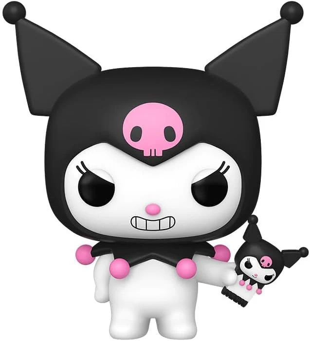 Hello Kitty: 88 Kuromi with Phone Exclusive Vinyl Figure Collectibles Bundle with Compatible Funko Pop - Image 2