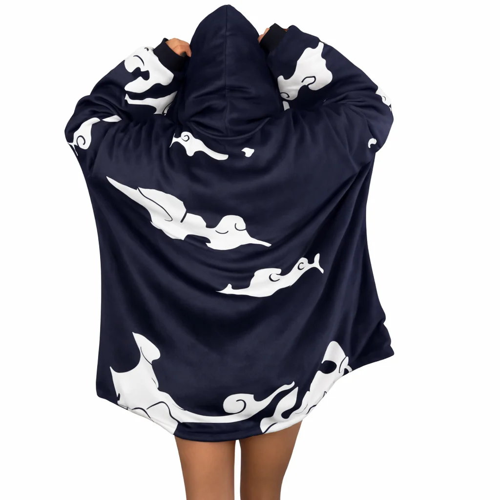 gear 5 Luffy One Piece Wearable Blanket Hoodie for Kids & Adults | OLM Toys - Image 3