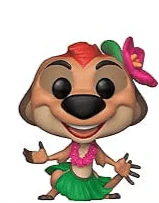 Funko Pop! Disney: Lion King - 500 Luau Timon Toy, Multicolor - Image 2