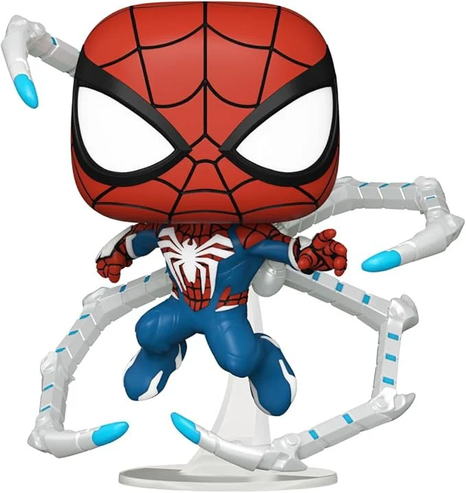 Funko POP! Games: 971 Spider-Man 2- Peter Parker Suit - Spider-Man - Collectable Vinyl Figure - Image 2