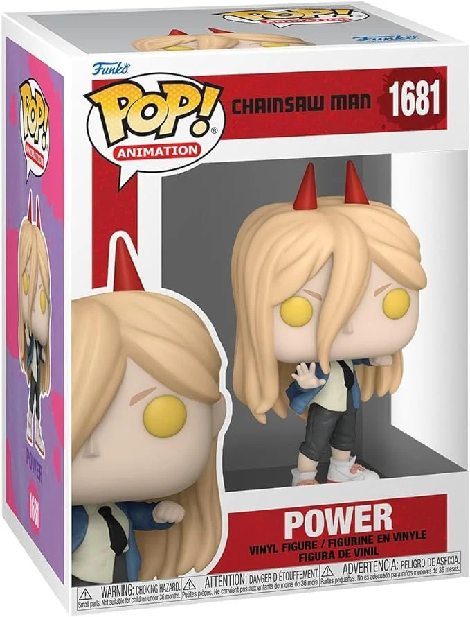 Funko POP! Animation: CSM - 1681 Power - Chainsaw Man - Collectable Vinyl Figure
