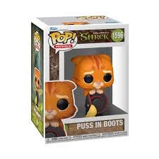 Funko Pop Shrek + Protector: DreamWorks 30th Anniversary Pop! 1596 Puss in boots - Movies Vinyl Figure