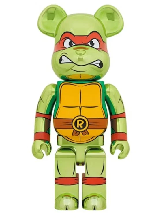 Raphael turtle ninjas Bearbrick 400%