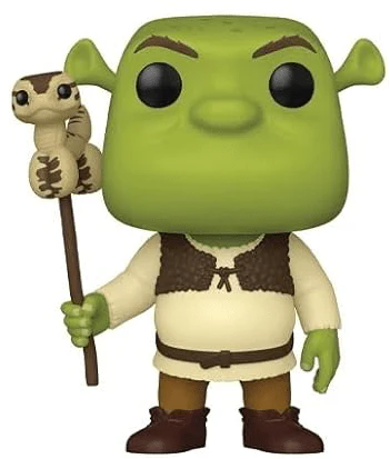 Funko Pop 1594 Shrek + Protector: DreamWorks 30th Anniversary Pop! Movies Vinyl Figure - Image 2