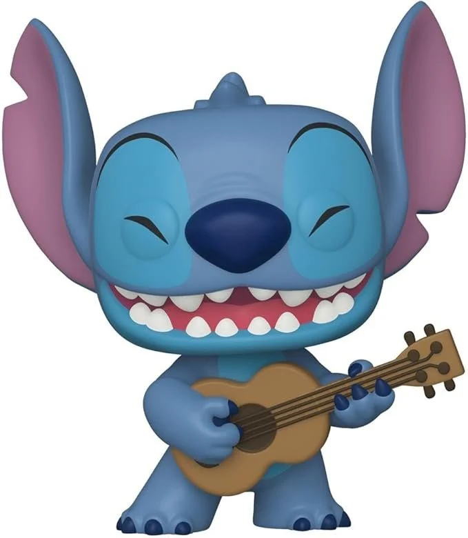 Funko Pop Disney: Lilo & Stitch - 1044 Stitch with Ukelele - Collectable Vinyl Figure - Image 2