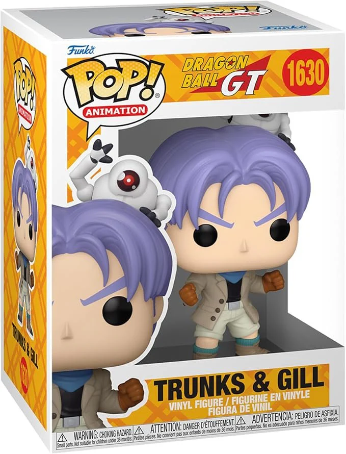 Funko POP! Animation: DBGT - 1630 Trunks & Gill - Dragon Ball - Collectable Vinyl Figure